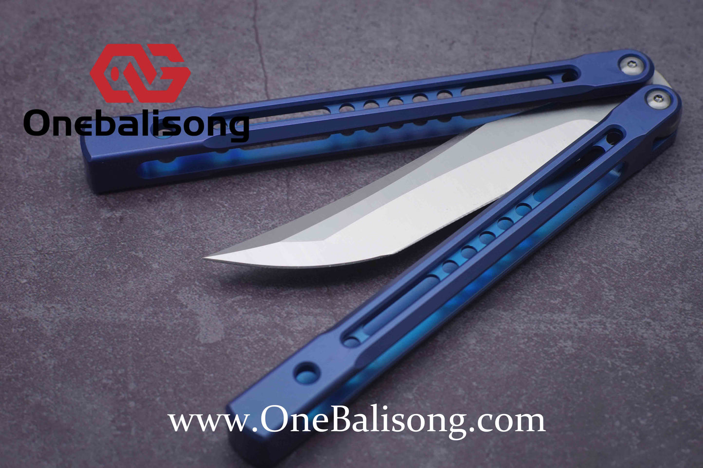 theone monarch v2 clone Titanium alloy-handle stainless steel blade bushings D2