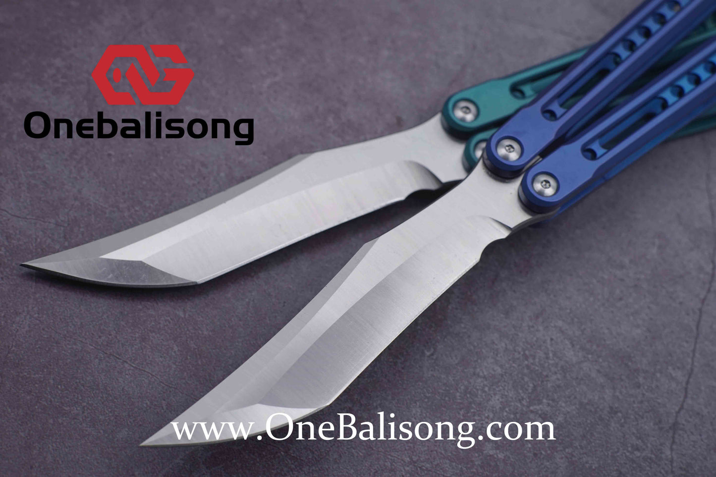 theone monarch v2 clone Titanium alloy-handle stainless steel blade bushings D2