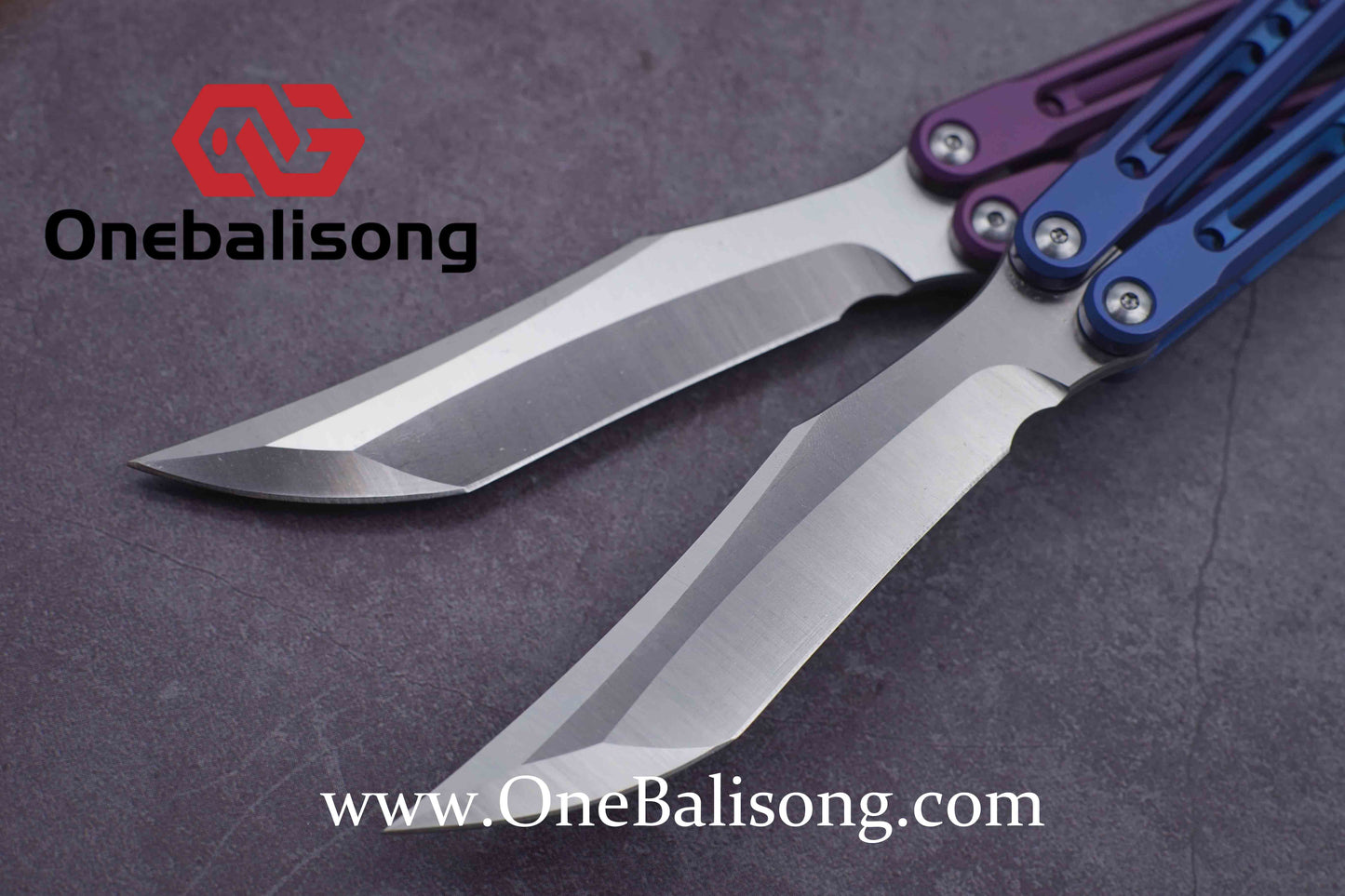 theone monarch v2 clone Titanium alloy-handle stainless steel blade bushings D2