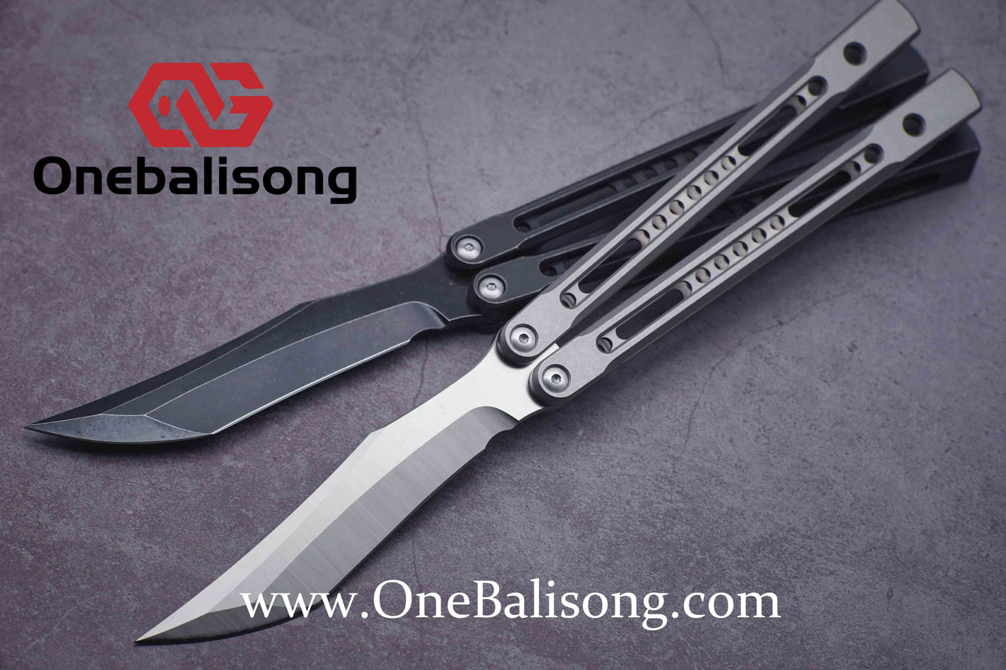 theone monarch v2 clone Titanium alloy-handle stainless steel blade bushings D2