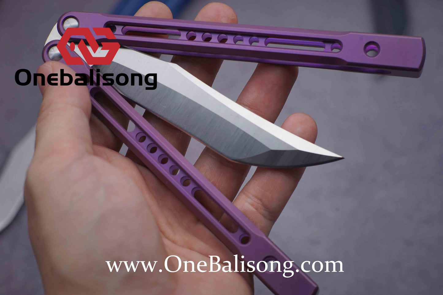 theone monarch v2 clone Titanium alloy-handle stainless steel blade bushings D2