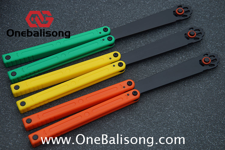 ARMED SHARK Fox Squid Balisong Plastic Training Outdoor Safe EDC