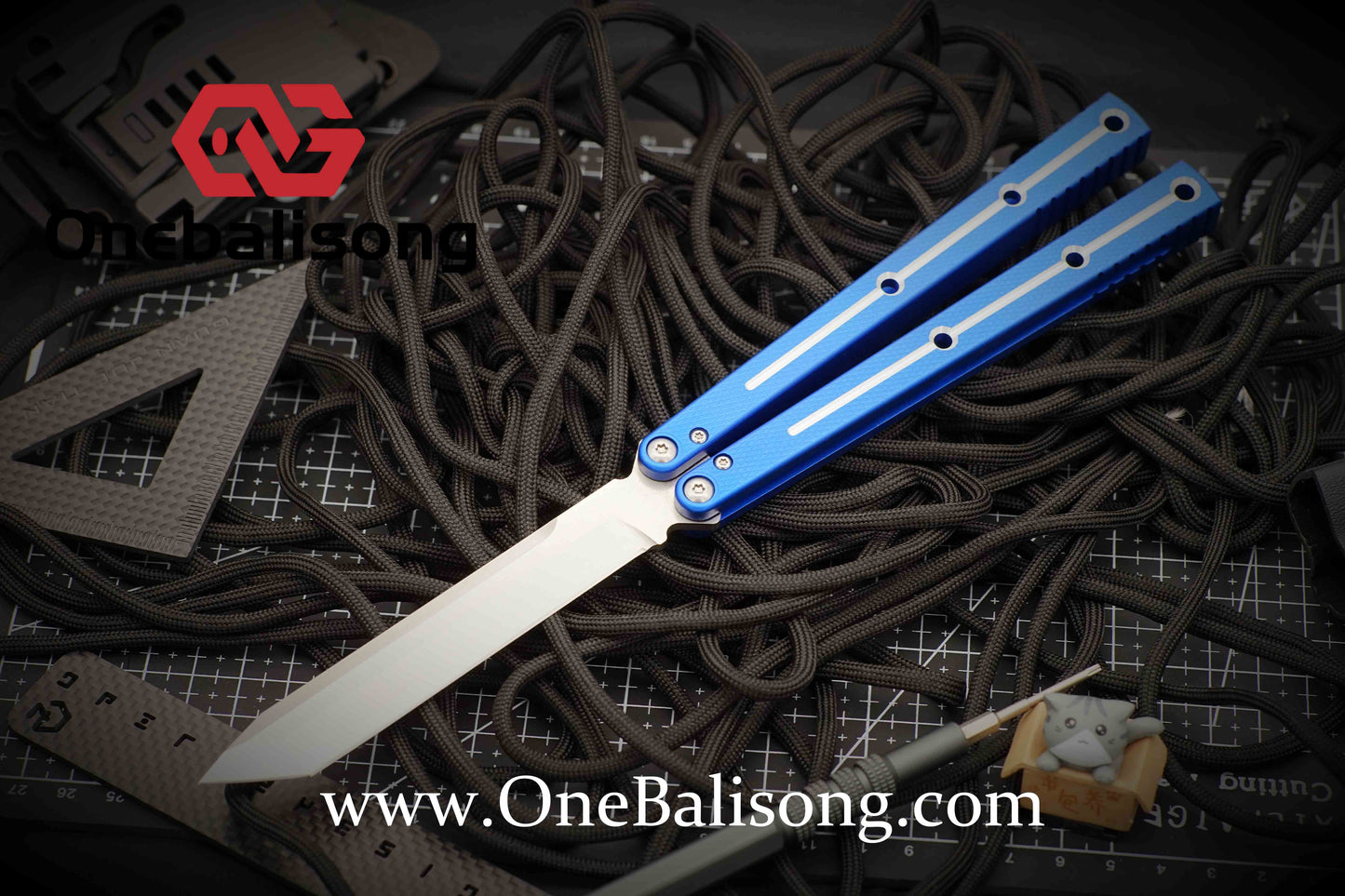 theone kraken clone Aluminum alloy-handle stainless steel blade bushings