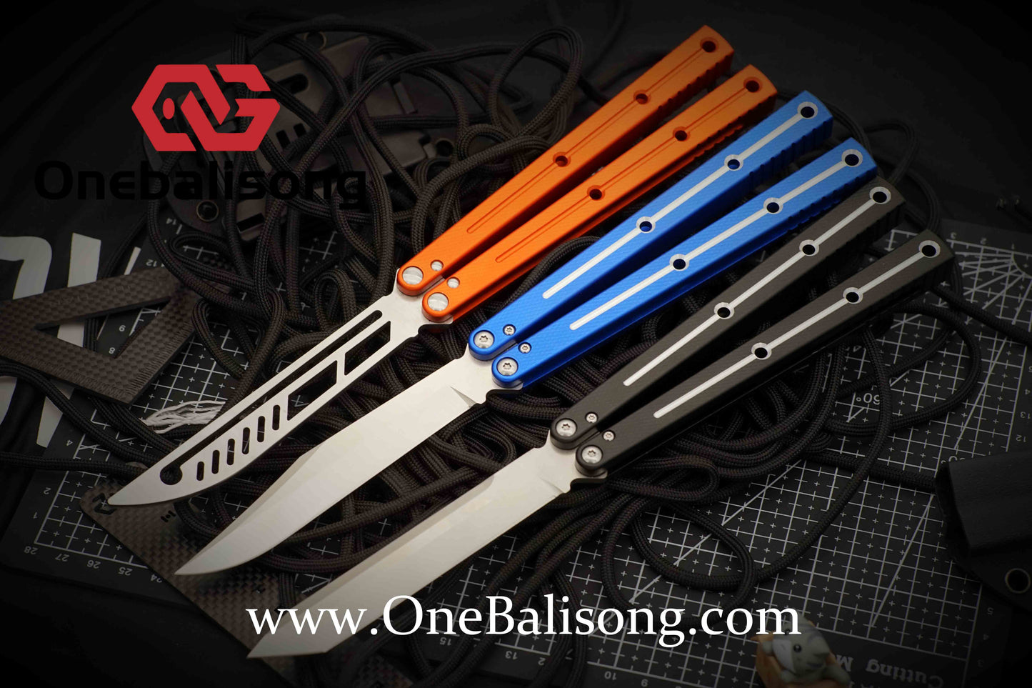 theone kraken clone Aluminum alloy-handle stainless steel blade bushings