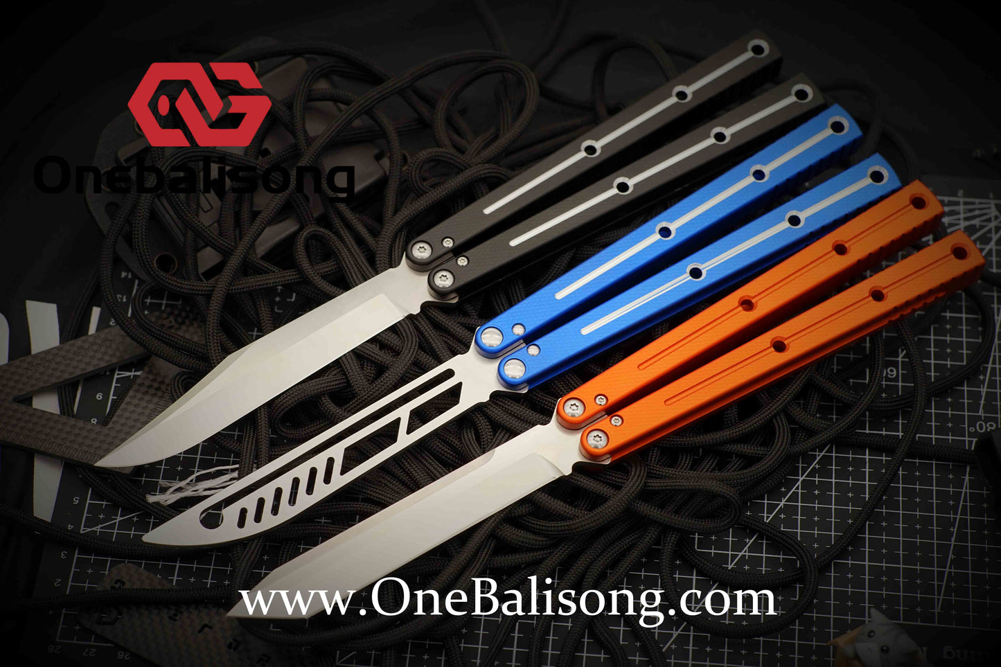 theone kraken clone Aluminum alloy-handle stainless steel blade bushings
