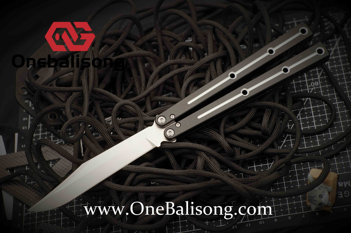 theone kraken clone Aluminum alloy-handle stainless steel blade bushings