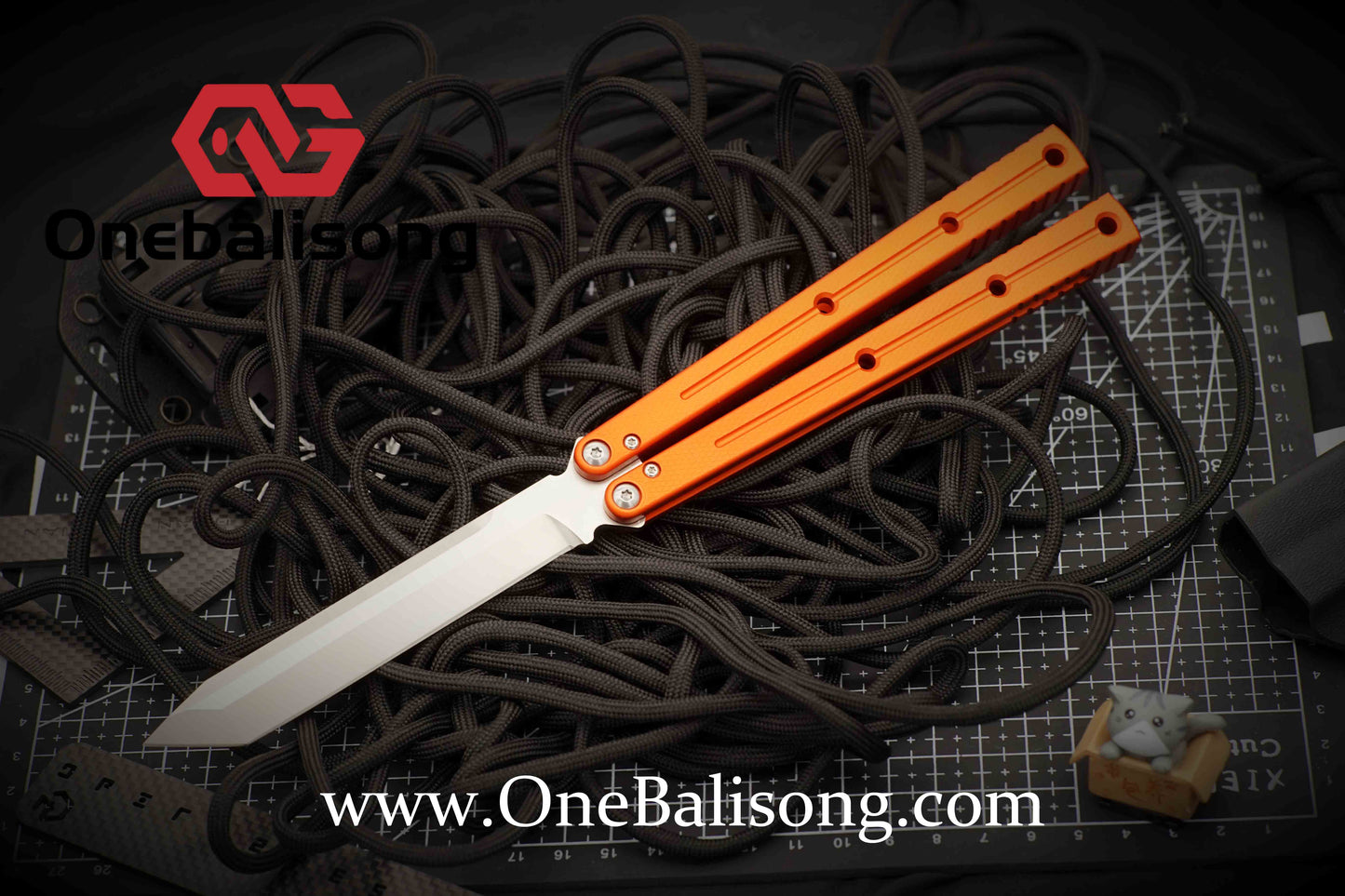 theone kraken clone Aluminum alloy-handle stainless steel blade bushings