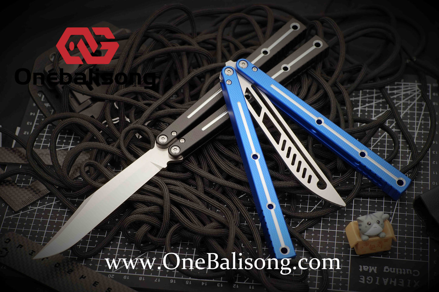 theone kraken clone Aluminum alloy-handle stainless steel blade bushings