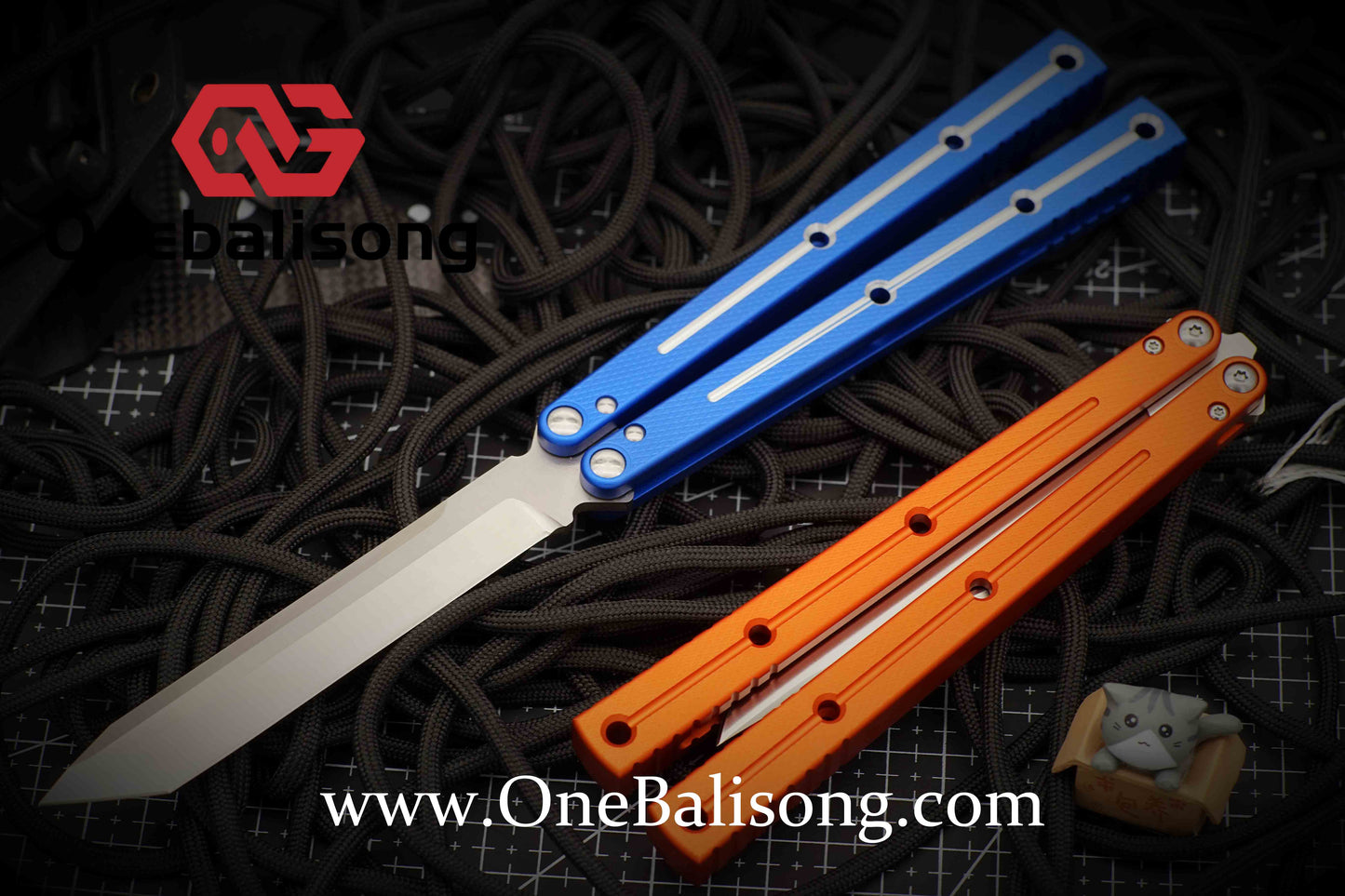 theone kraken clone Aluminum alloy-handle stainless steel blade bushings