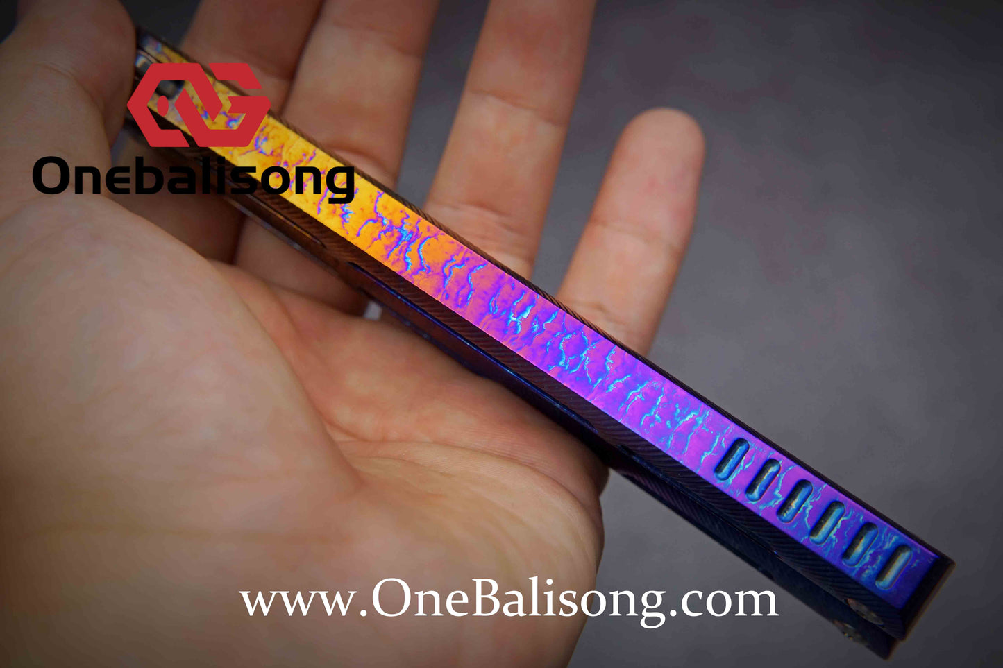 theone Integrated tsunami clone Titanium handle One-piece structure Bushing