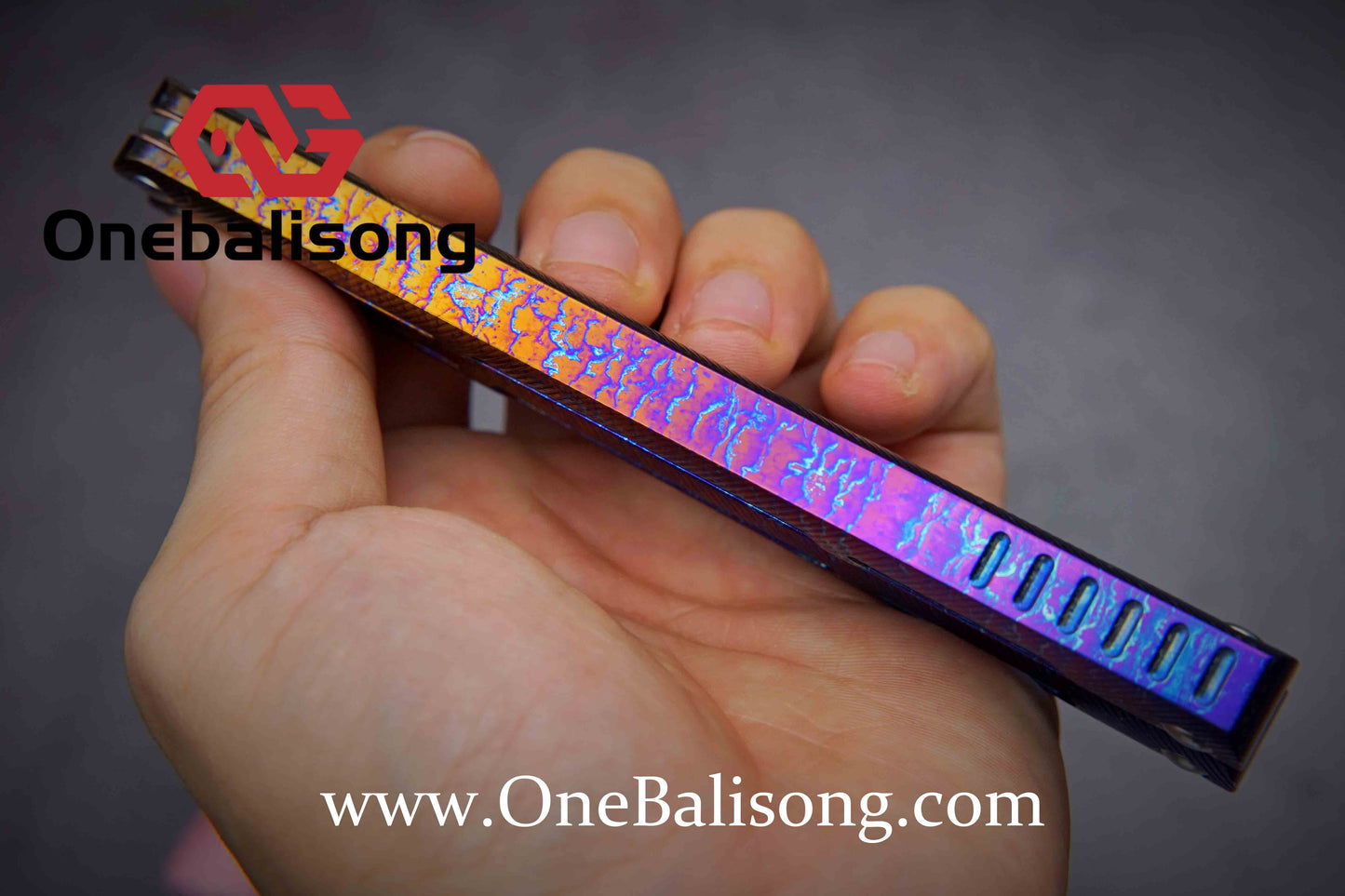 theone Integrated tsunami clone Titanium handle One-piece structure Bushing