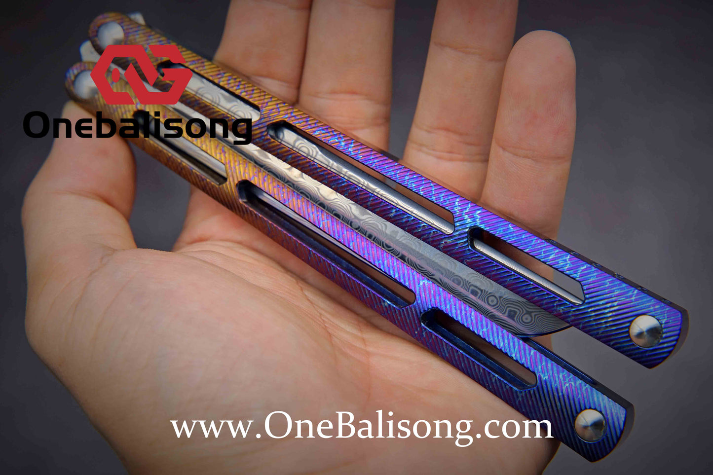 theone Integrated tsunami clone Titanium handle One-piece structure Bushing