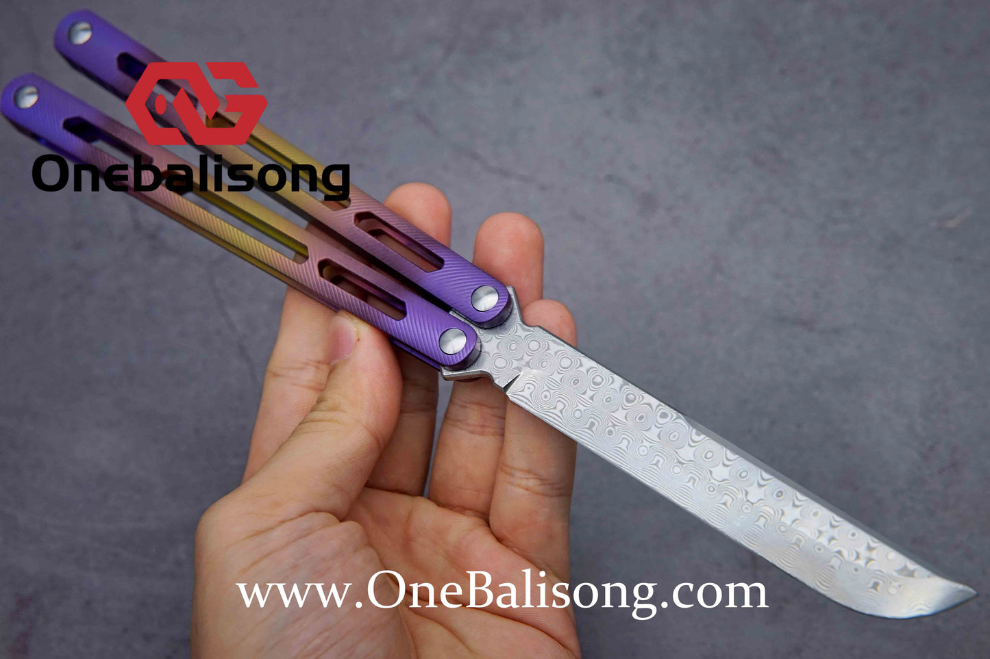 theone Integrated tsunami clone Titanium handle One-piece structure Bushing