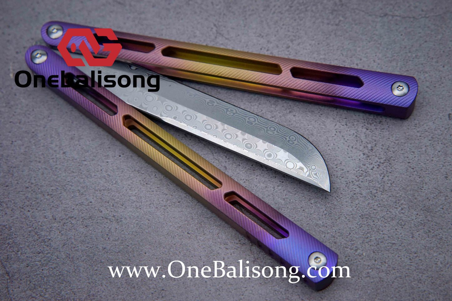 theone Integrated tsunami clone Titanium handle One-piece structure Bushing
