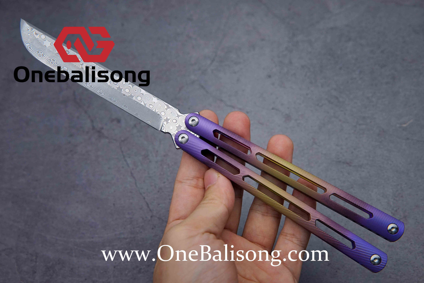 theone Integrated tsunami clone Titanium handle One-piece structure Bushing