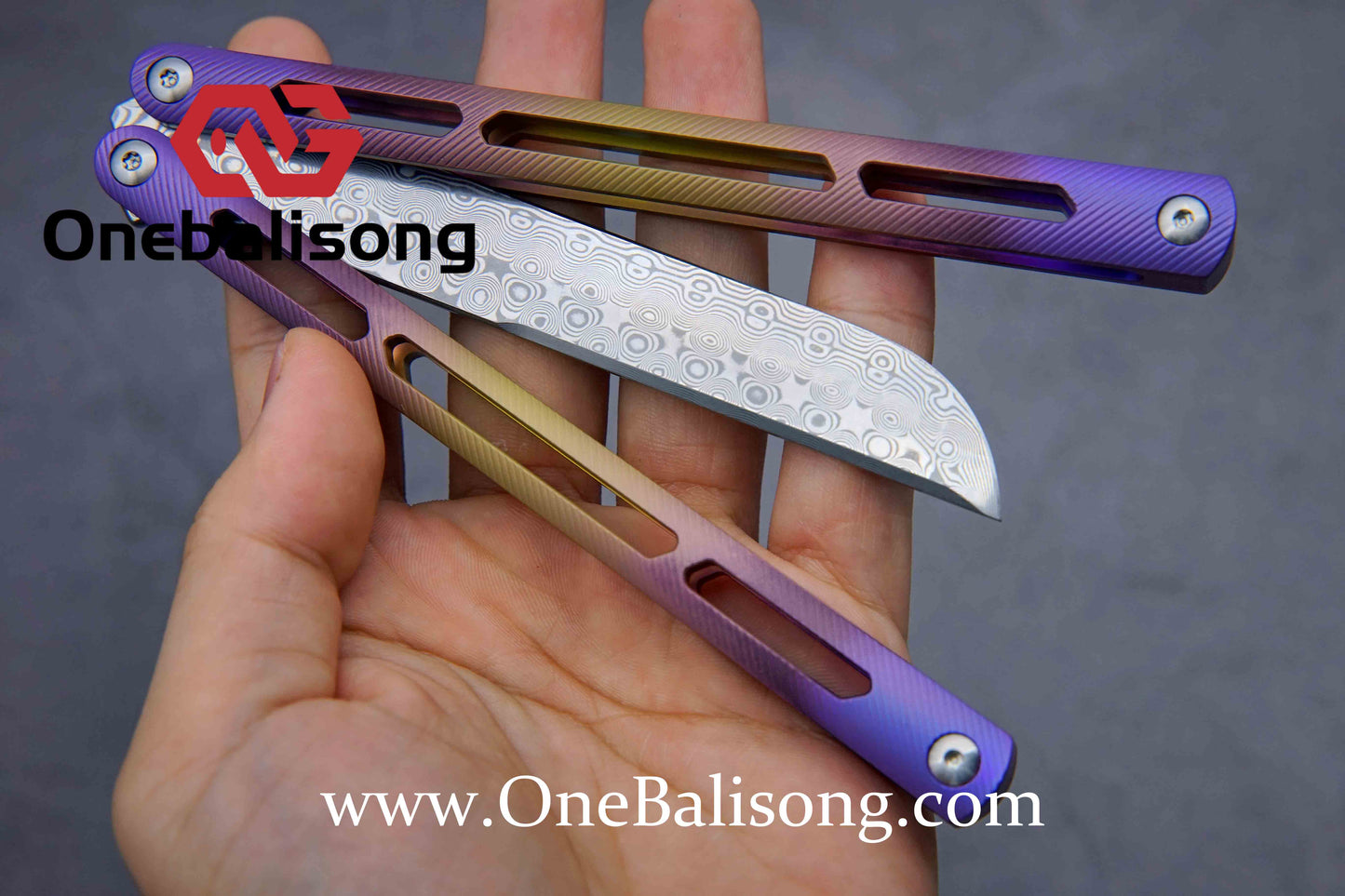 theone Integrated tsunami clone Titanium handle One-piece structure Bushing