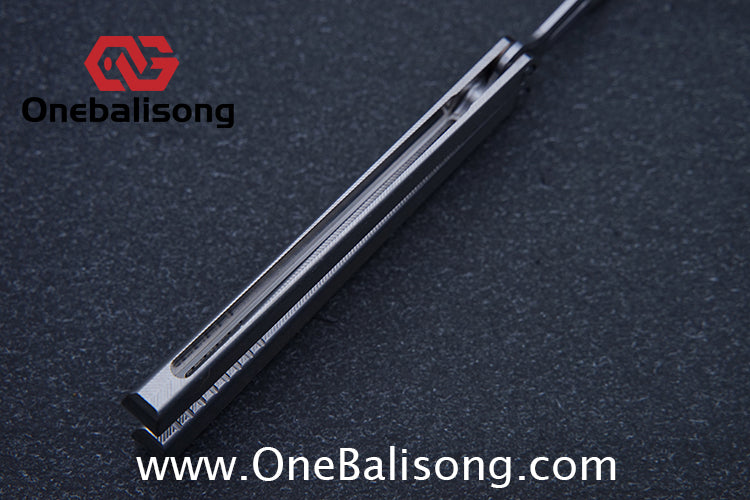 Armed Shark CK Balisong TC4 titanium 440C stainless steel Clone