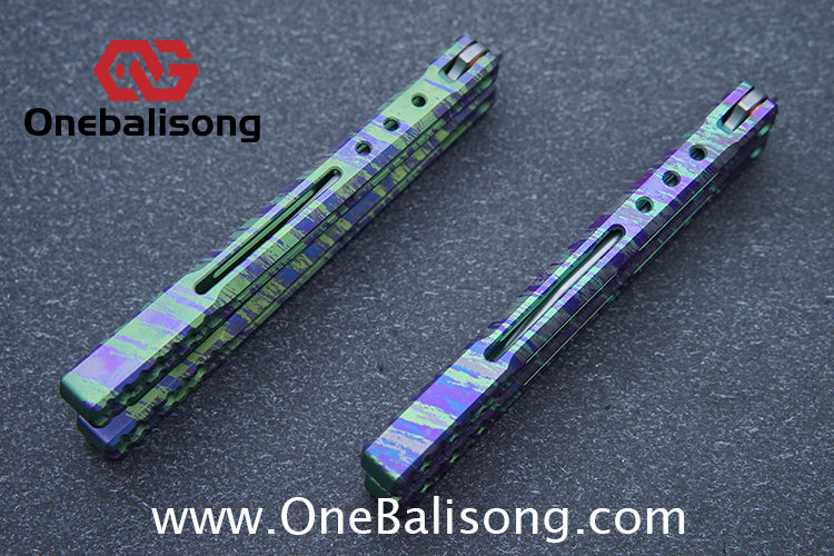 theone JK orca killer whale clone Titanium alloy-handle stainless steel blade