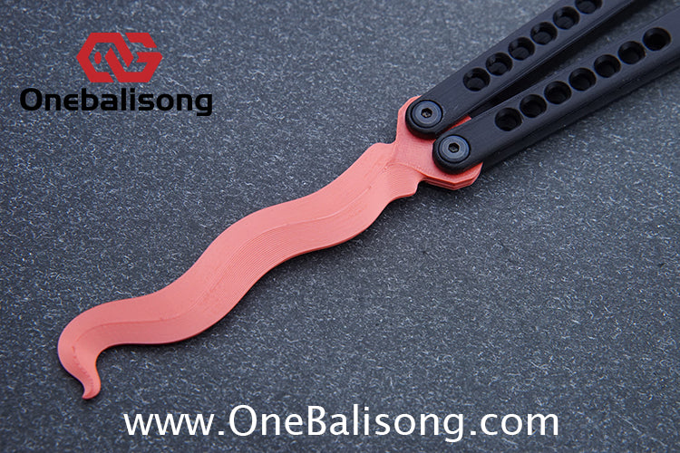 Butterfly Knife Game Related Toys Metal Material Balisong