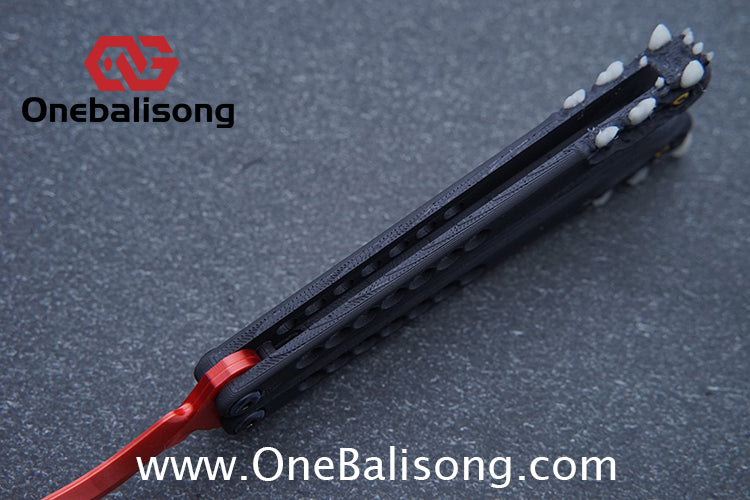 Butterfly Knife Game Related Toys Metal Material Balisong
