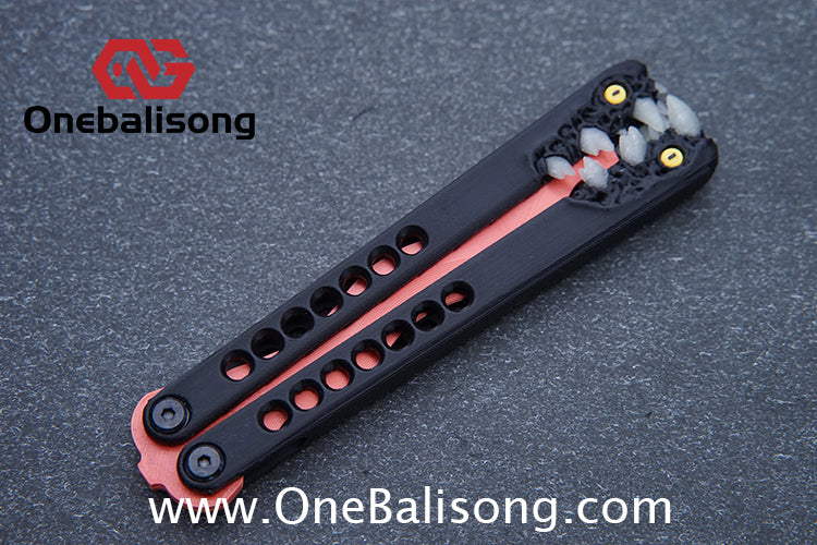 Butterfly Knife Game Related Toys Metal Material Balisong