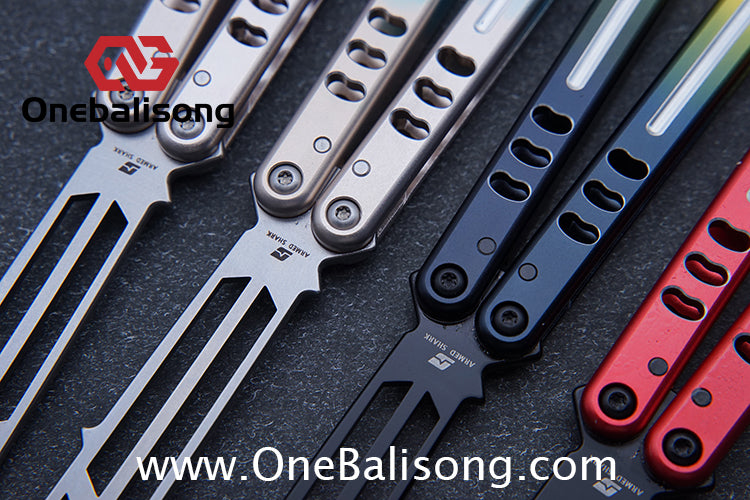 ARMED SHARK V5 Mako Clone Aluminum alloy handle stainless steel Trainer blade One-piece structure Bushing