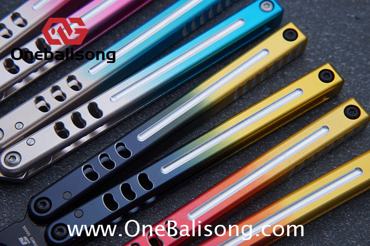 ARMED SHARK V5 Mako Clone Aluminum alloy handle stainless steel Trainer blade One-piece structure Bushing