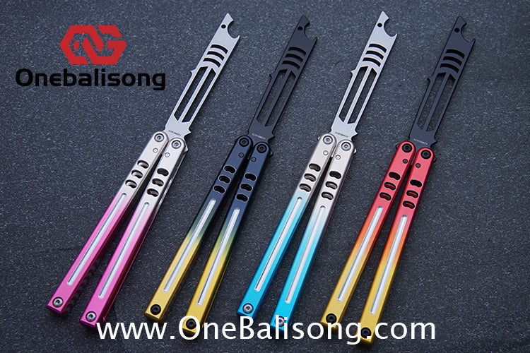 ARMED SHARK V5 Mako Clone Aluminum alloy handle stainless steel Trainer blade One-piece structure Bushing