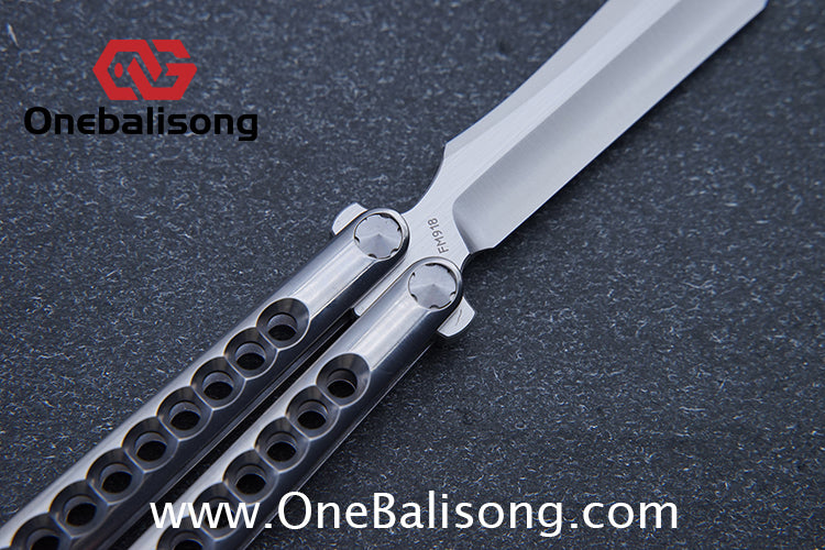 Santiago Clone Stainless Steel Sandwich Handle Stainless Steel Blade Bearing Structure