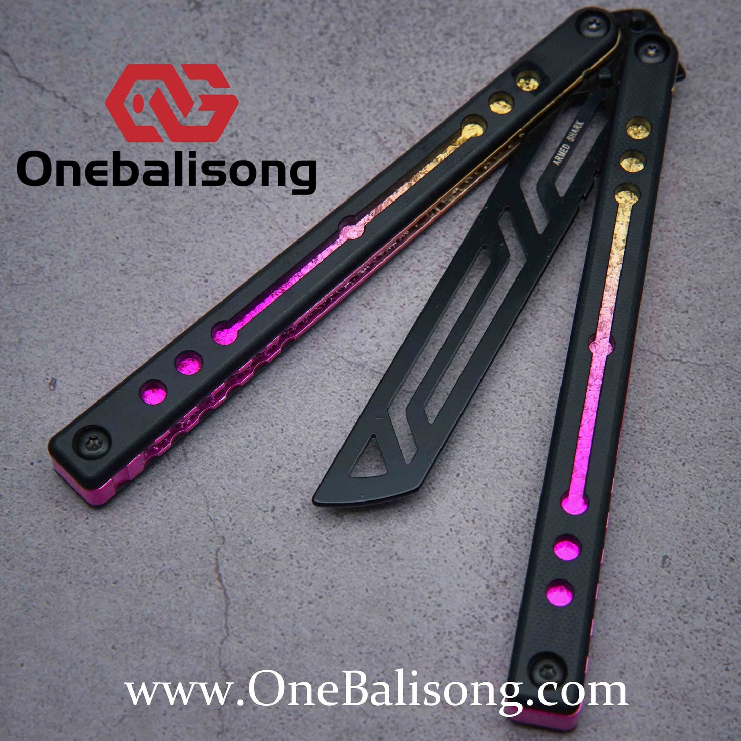 ARMED SHARK Nautilus V2 Clone Aluminum alloy handle stainless steel blade Bushing