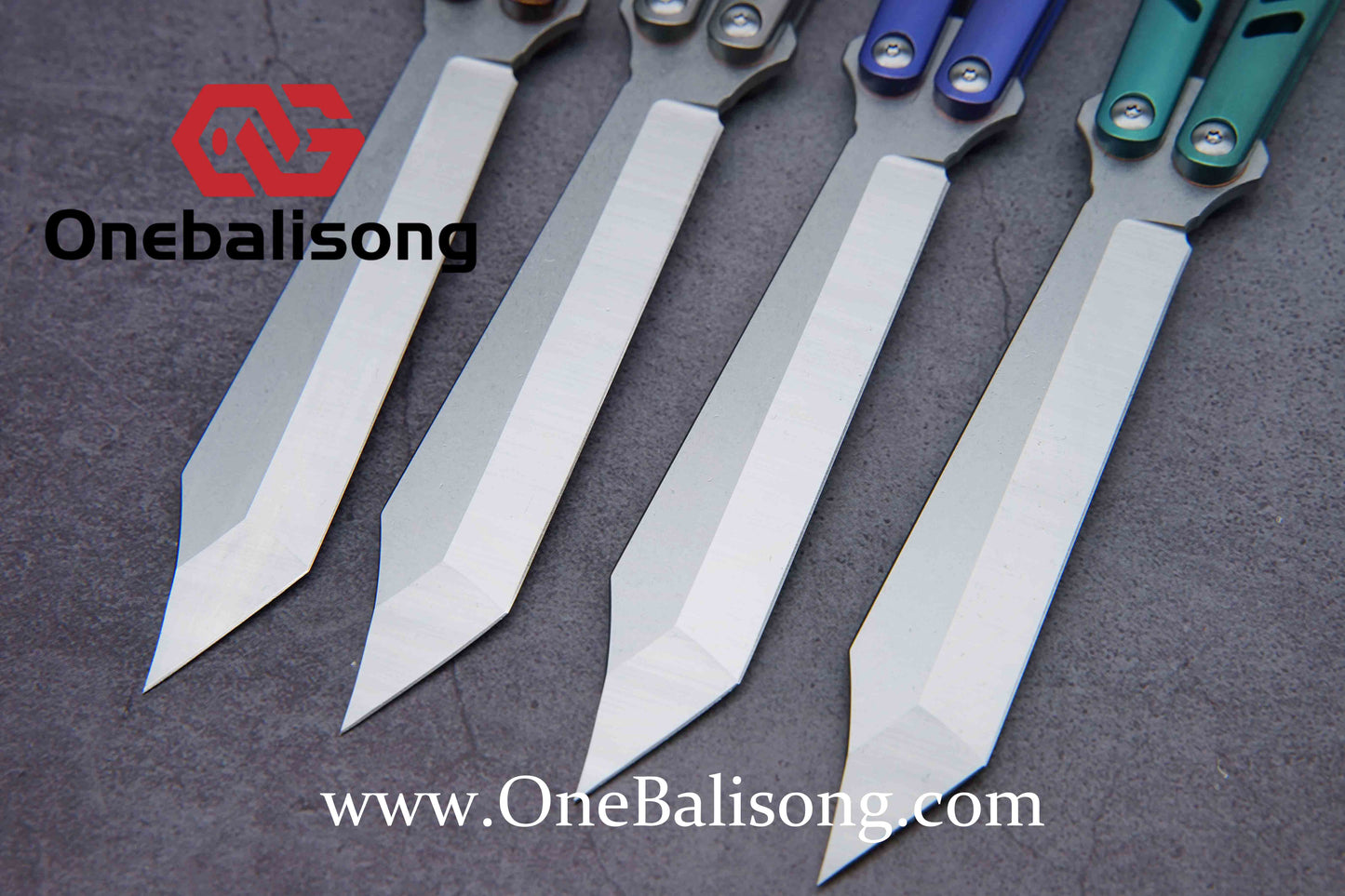 theone One-piece REP clone Titanium alloy-handle stainless steel blade bushings