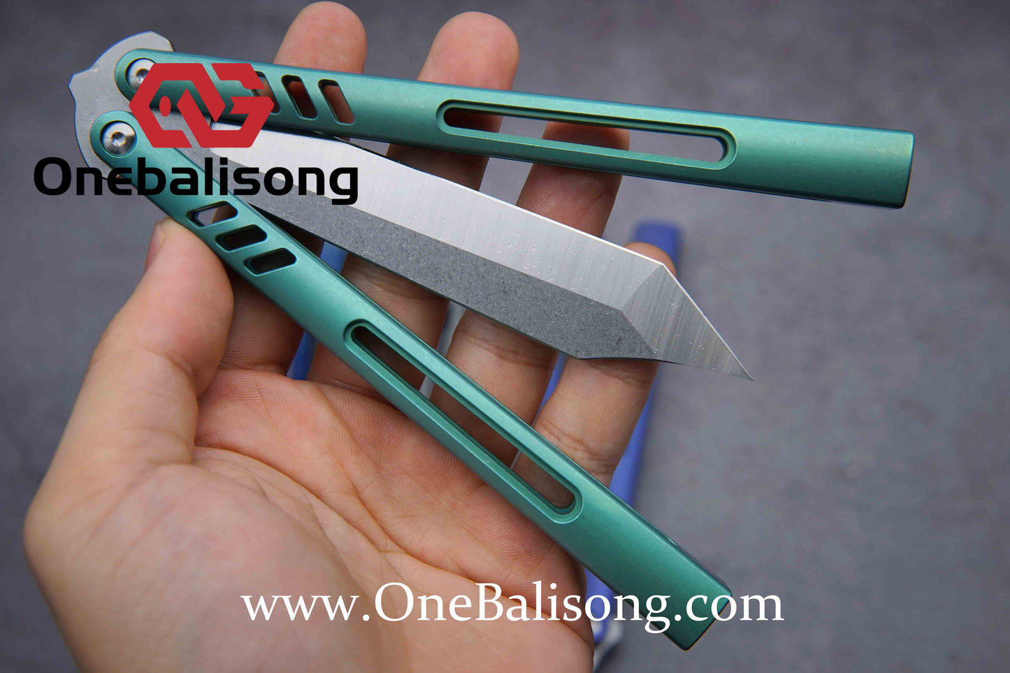 theone One-piece REP clone Titanium alloy-handle stainless steel blade bushings