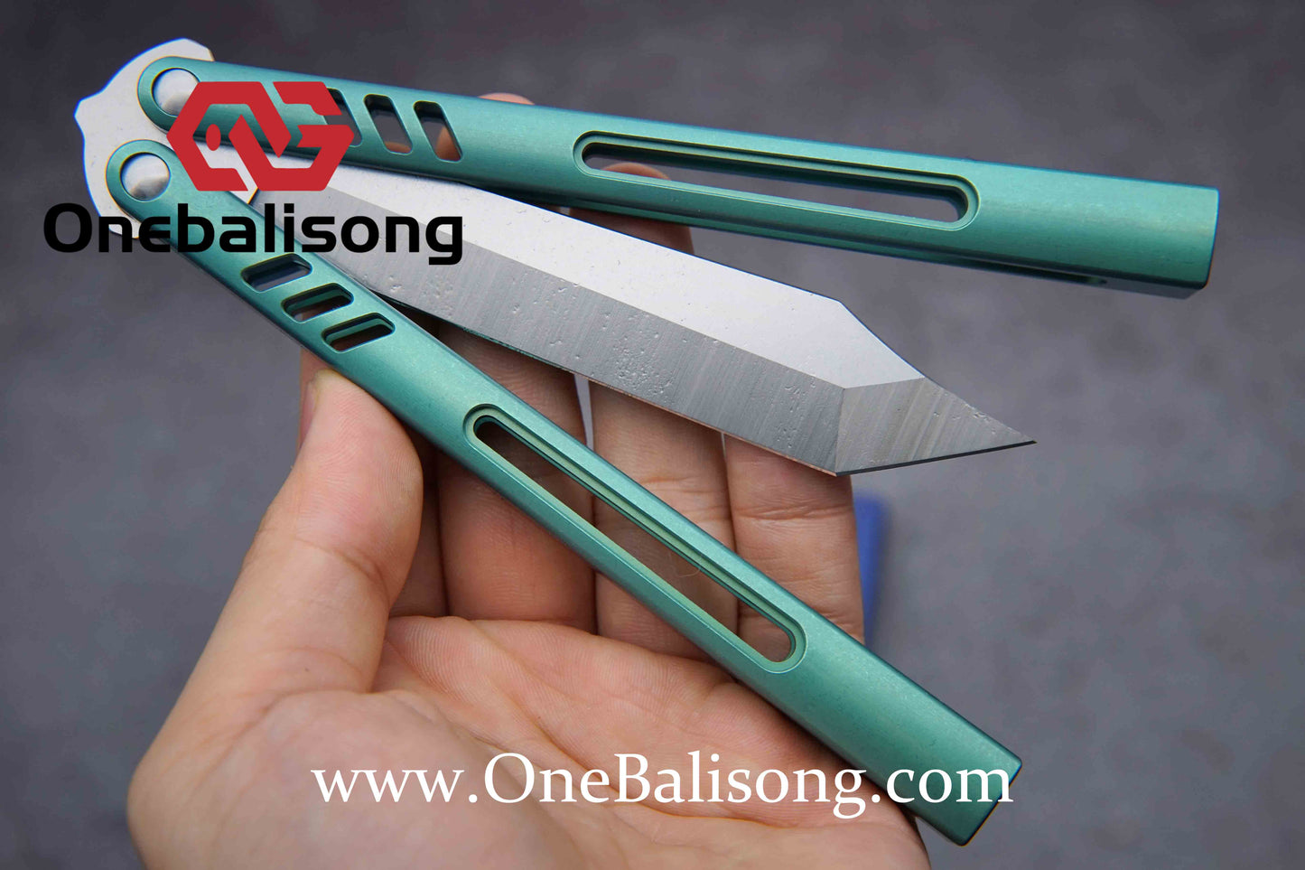 theone One-piece REP clone Titanium alloy-handle stainless steel blade bushings