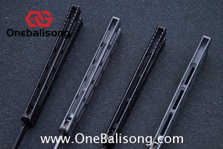 ARMED SHARK Prism Balisong Clone 5CR15 Stainless Steel Handle Stainless Steel Blade Bushings