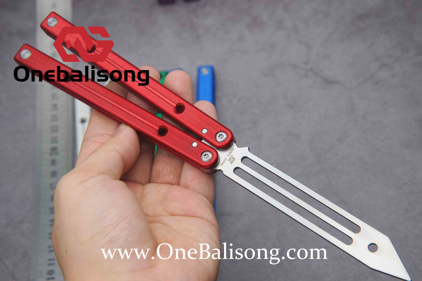 ARMED SHARK Squidtrainer V4 Clone Aluminum alloy handle stainless steel blade bushing