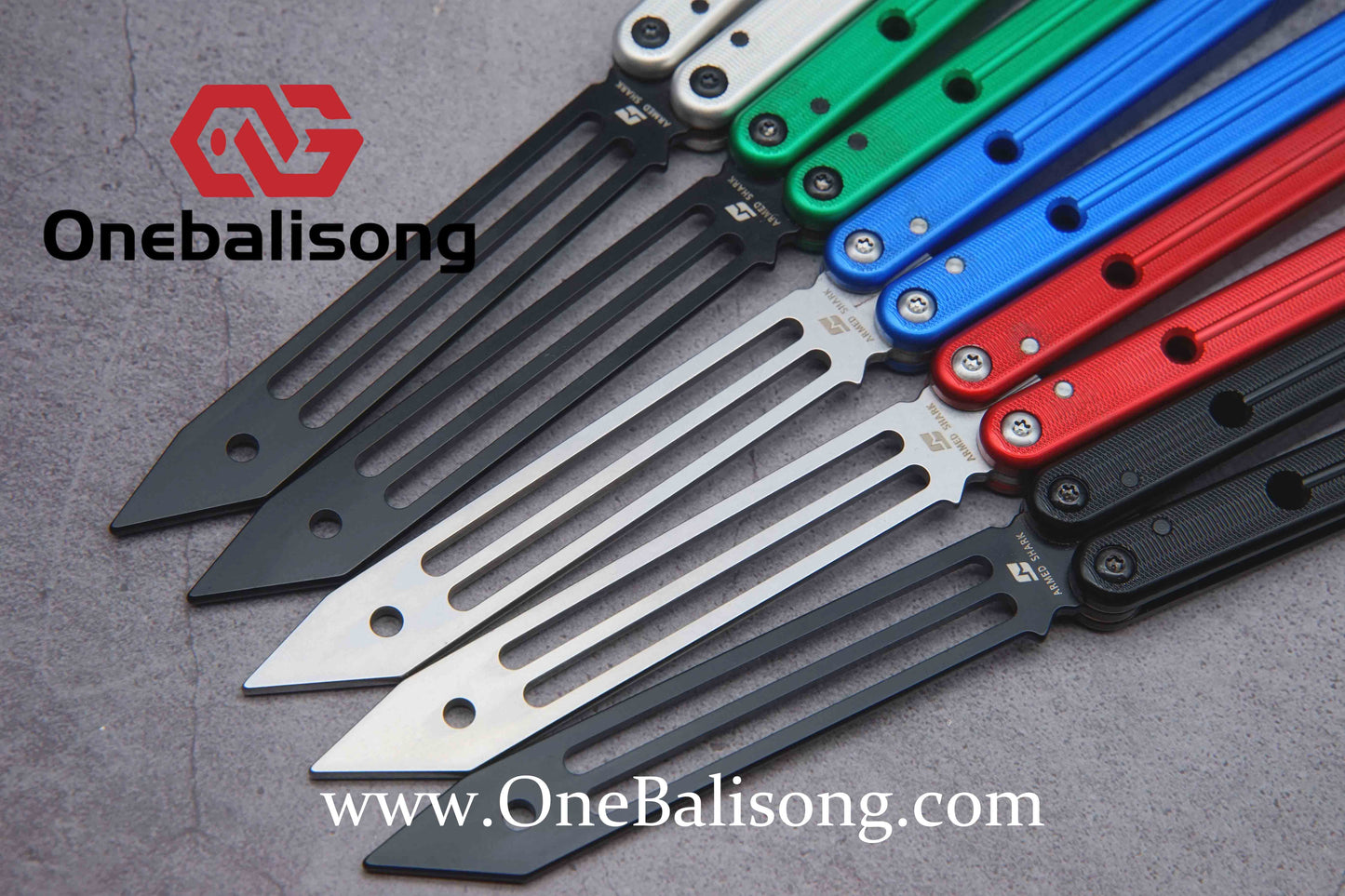ARMED SHARK Squidtrainer V4 Clone Aluminum alloy handle stainless steel blade bushing