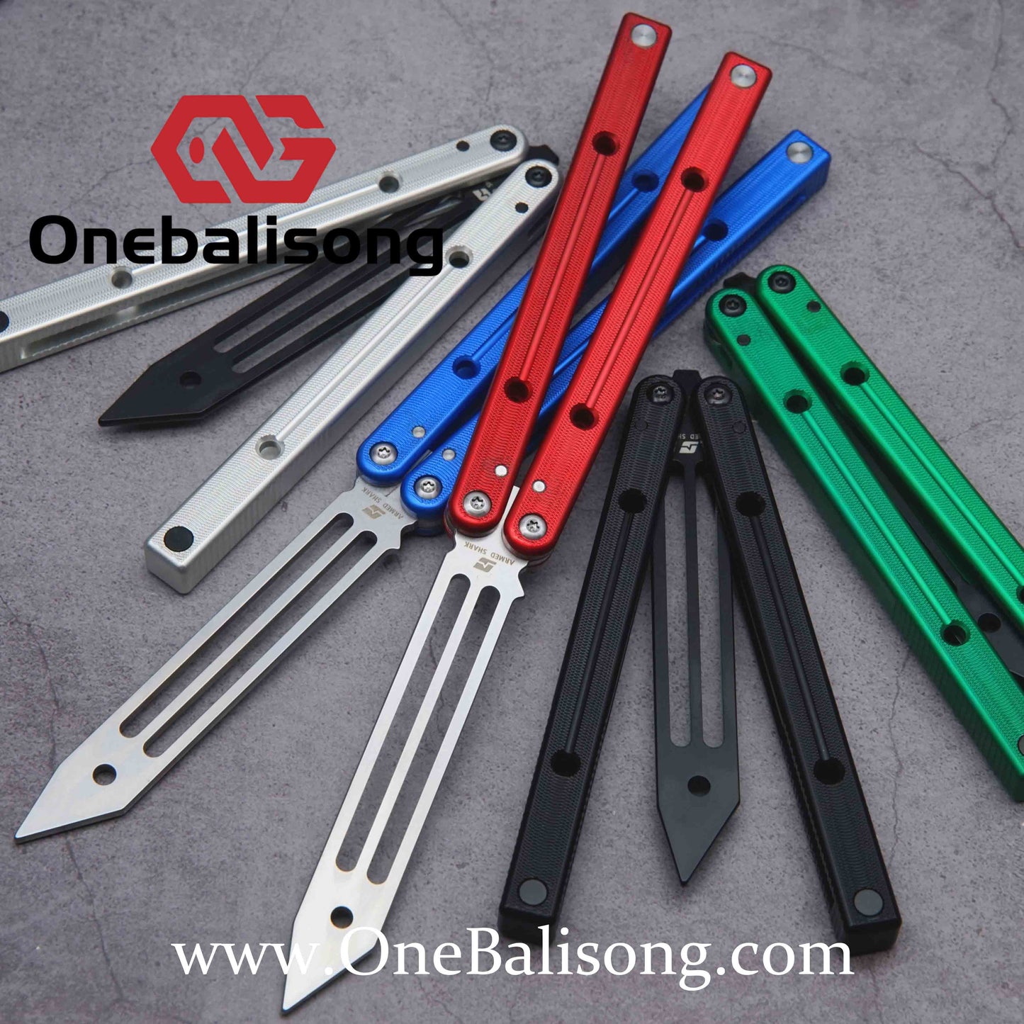 ARMED SHARK Squidtrainer V4 Clone Aluminum alloy handle stainless steel blade bushing