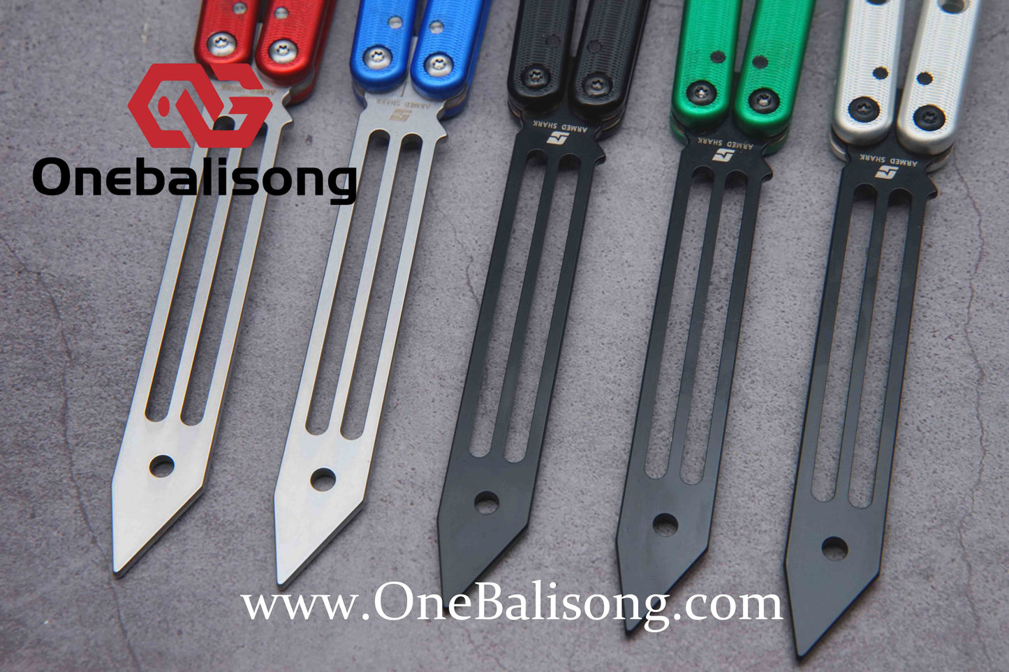 ARMED SHARK Squidtrainer V4 Clone Aluminum alloy handle stainless steel blade bushing