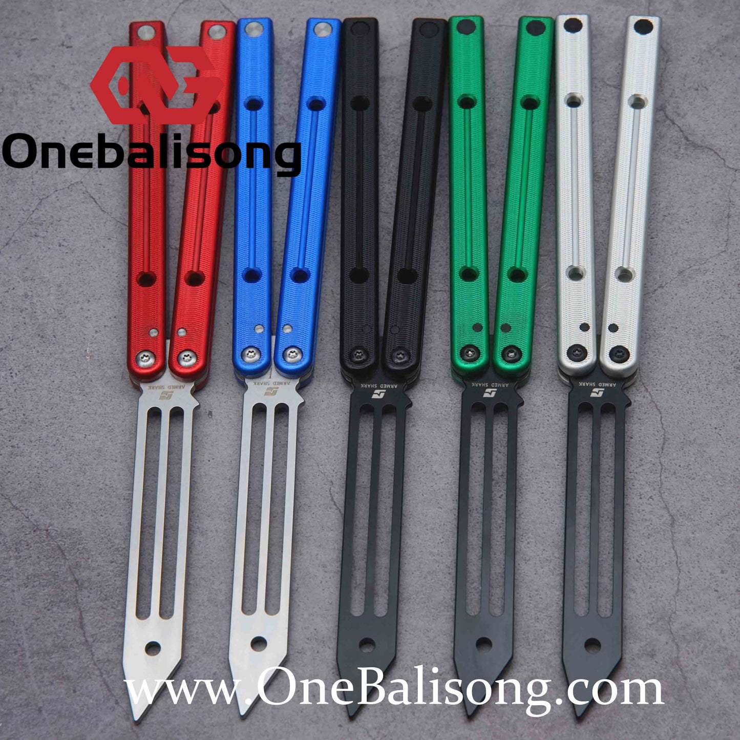 ARMED SHARK Squidtrainer V4 Clone Aluminum alloy handle stainless steel blade bushing