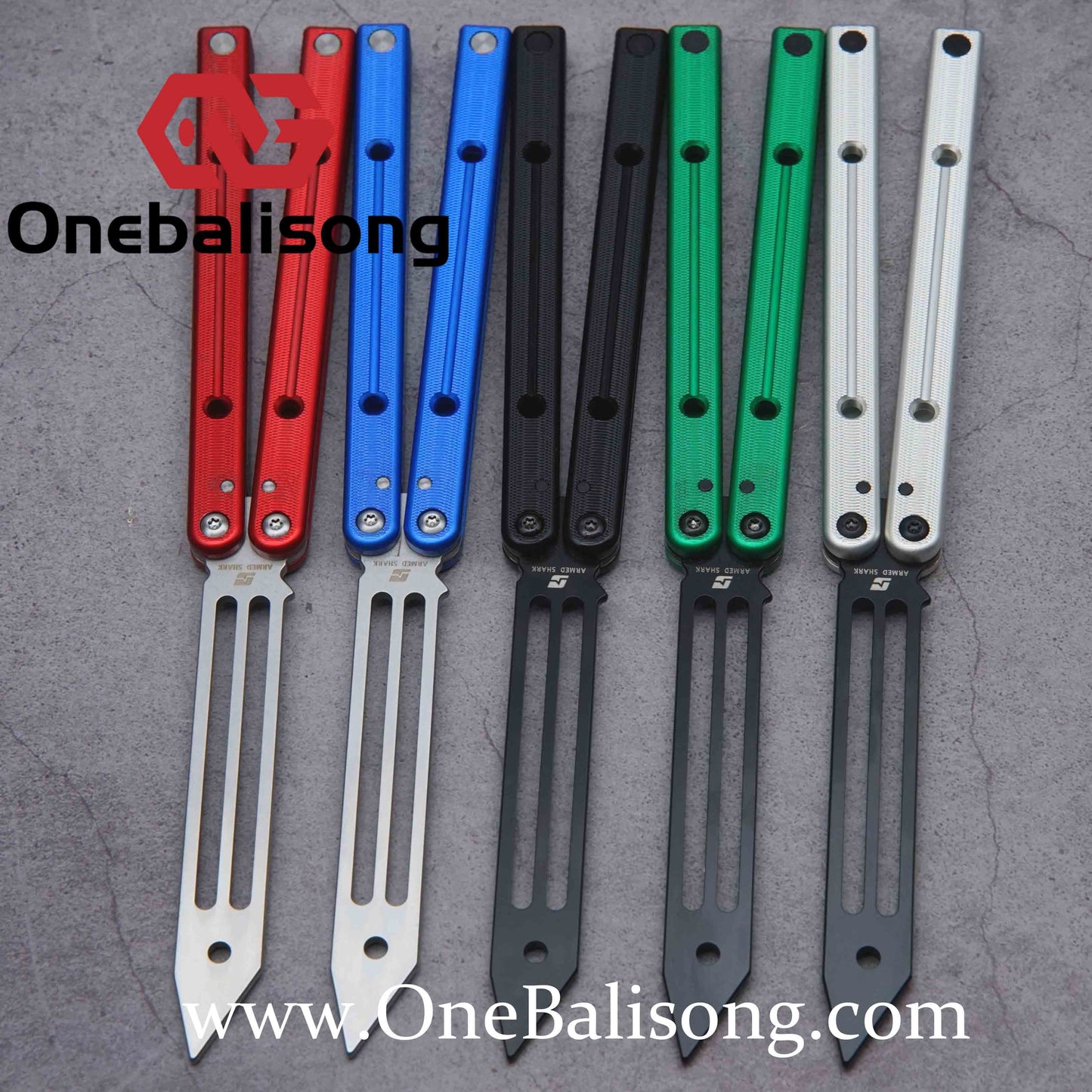 ARMED SHARK Squidtrainer V4 Clone Aluminum alloy handle stainless steel blade bushing