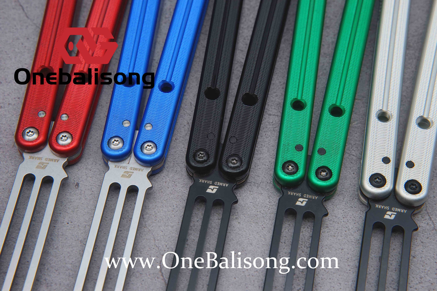 ARMED SHARK Squidtrainer V4 Clone Aluminum alloy handle stainless steel blade bushing