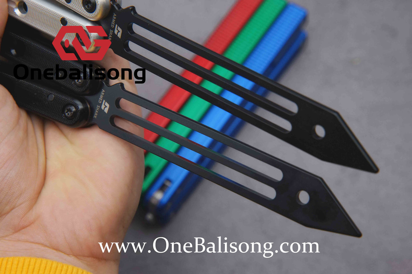 ARMED SHARK Squidtrainer V4 Clone Aluminum alloy handle stainless steel blade bushing