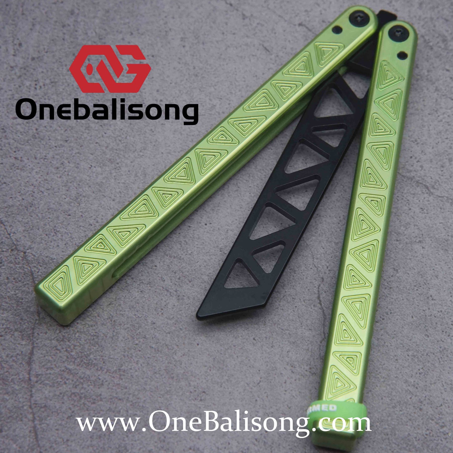 ARMED SHARK origin clone Aluminum alloy handle stainless steel blade bushing