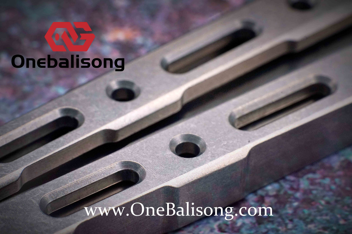 theone BM87 clone Titanium handle stainless steel blade Bushing One-piece structure