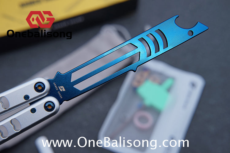 ARMED SHARK V5 Mako Clone Aluminum alloy handle stainless steel Trainer blade One-piece structure Bushing