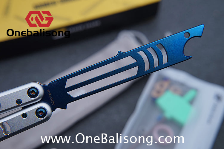 ARMED SHARK V5 Mako Clone Aluminum alloy handle stainless steel Trainer blade One-piece structure Bushing