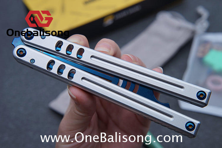ARMED SHARK V5 Mako Clone Aluminum alloy handle stainless steel Trainer blade One-piece structure Bushing
