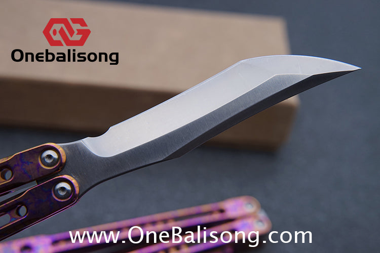 theone monarch v2 clone Titanium alloy-handle stainless steel blade bushings D2