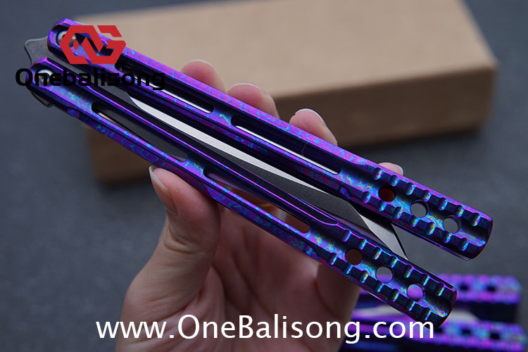 theone JK orca killer whale clone Titanium alloy-handle stainless steel blade