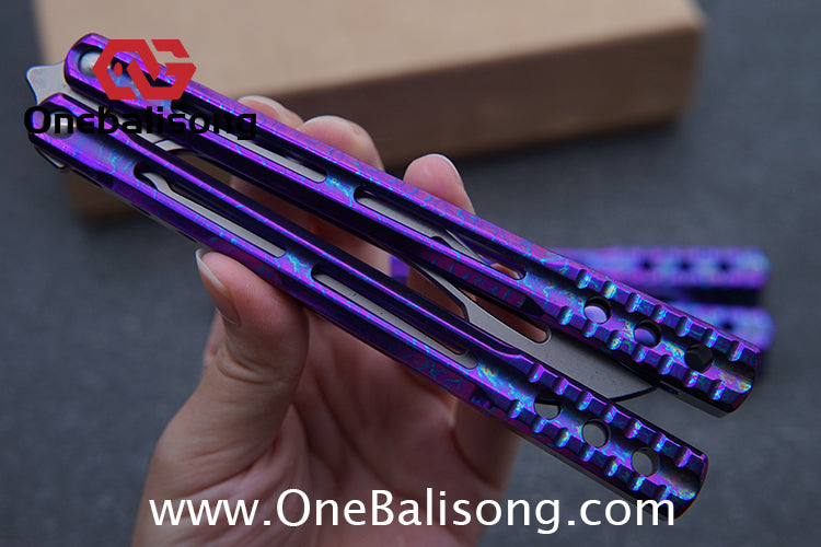 theone JK orca killer whale clone Titanium alloy-handle stainless steel blade